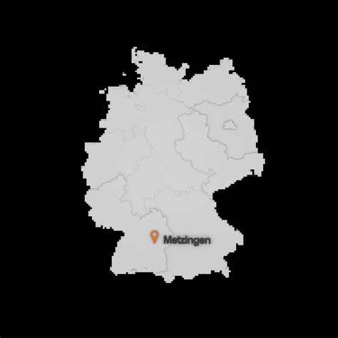 Karte: Lage des Marzipan Ateliers in Metzingen