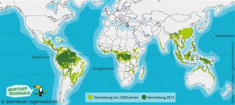 Karte: Regionen mit starker Palmölproduktion und Umweltauswirkungen