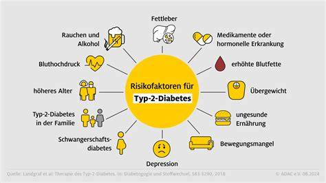 Karte: Risikofaktoren für Schwindel bei Diabetes