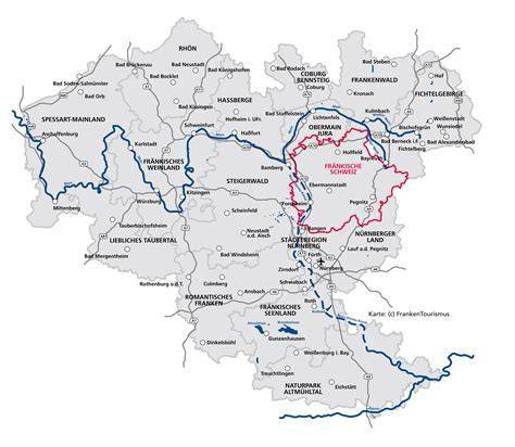 Karte: Standort Tiefenellern im fränkischen Braukorridor