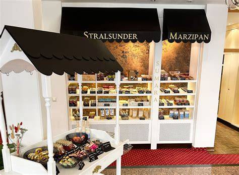 Karte: Standorte der Stralsunder Marzipan Manufaktur und Museum in Stralsund