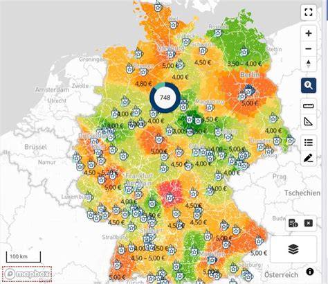 Karte: Unterschiede DACH‑Region beim Alkoholalter