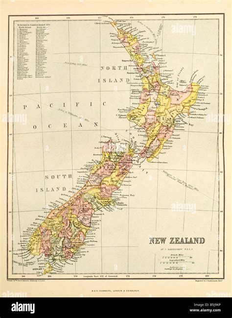 Karte: Verbreitung von Craft-Chocolatiers in Neuseeland (North / South Island)