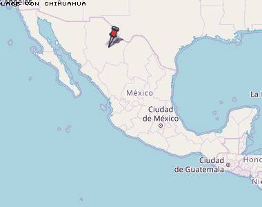 Karte Ursprungsregion Chihuahua in Mexiko