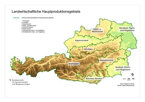 Karte der Hauptproduktionsgebiete von Orangenblütenhonig