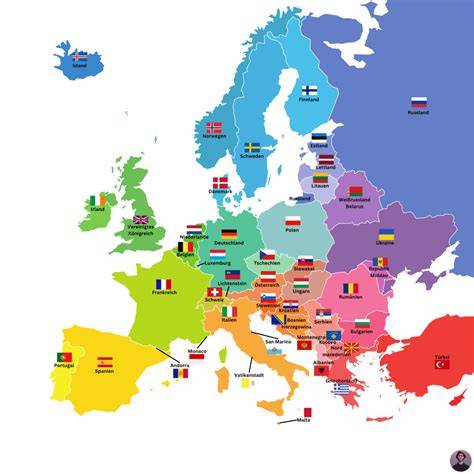 Karte der wichtigsten Lebkuchenstädte Europas - Nürnberg, Aachen, Toruń, Dijon, Wien