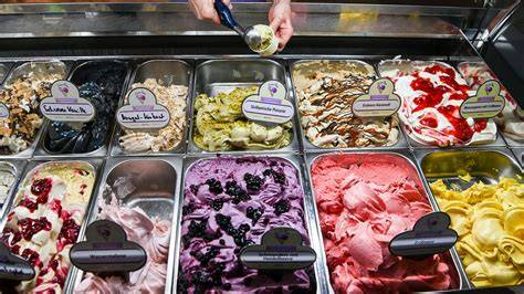 Karte mit besten Eisdielen Deutschlands