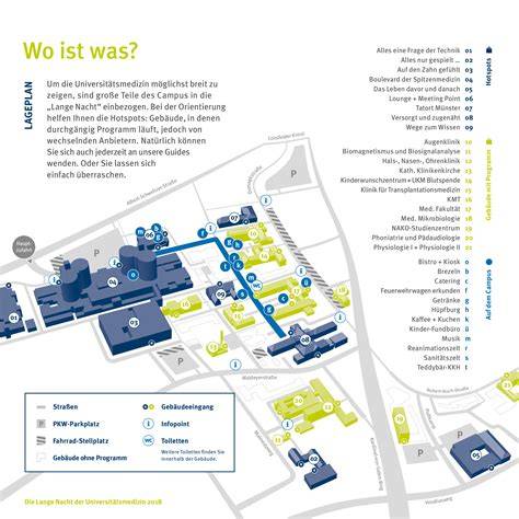 Karte und Lageplan des Verlagsgebäudes in Münster