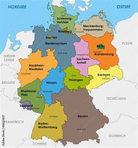 Karte von Deutschland mit Markierung regionaler Leichenschmaus-Traditionen