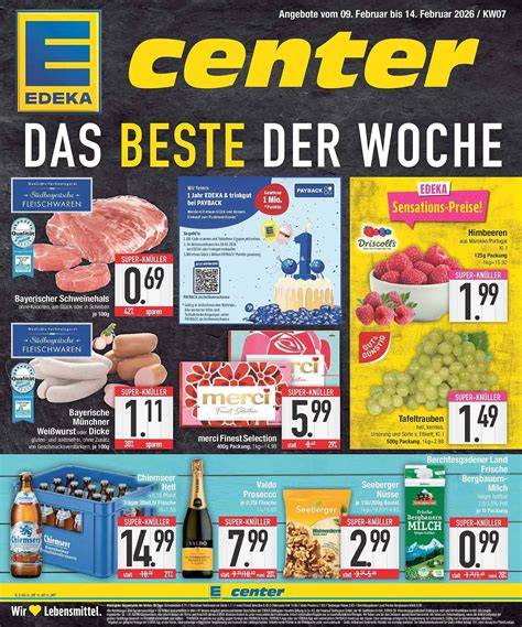 Kartenübersicht: Regionale EDEKA-Prospekte