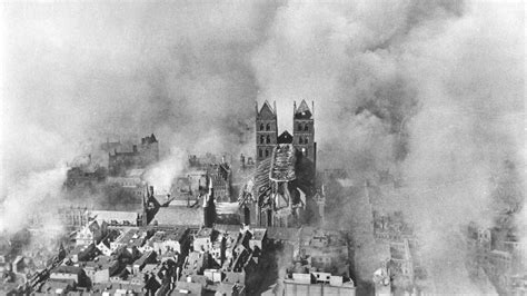 Kartendarstellung: Bombenangriff auf Lübeck im März 1942