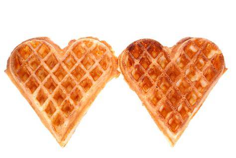 Kartenschema: Unterschied Herzwaffel- und Belgische Waffel-Eisen