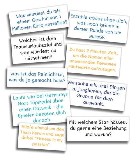 Kartenspiel mit Wahrheit-Fragen