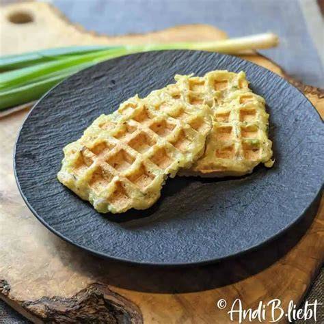 Kartoffelwaffeln mit Schnittlauchbutter
