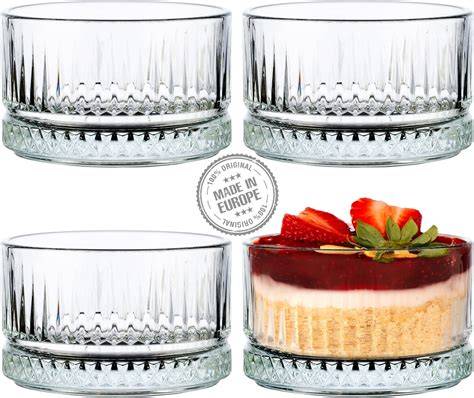 Kaufberatung: Auswahlhilfe für runde Glas-Dessertschalen nach Volumen und Einsatz