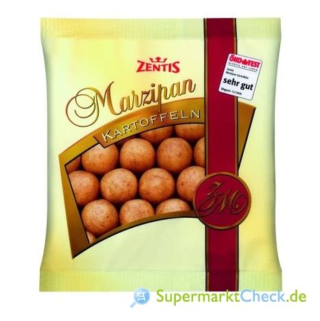 Kaufberatung Marzipankartoffeln (Mandelanteil, Preis, Qualität)