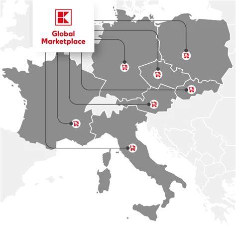 Kaufland Filialnetz in Europa