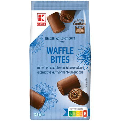 Kaufland Waffle Bites mit ChoViva Schokolade