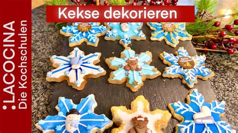 Keks-Dekoration und kreative Verzierung