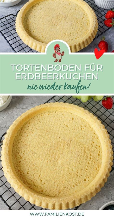 Keks-Sorten und ihre Verwendung für Tortenboden als Übersichtstabelle