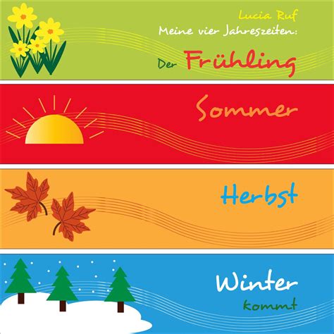 Keksauswahl für Frühling, Sommer, Herbst und Winter