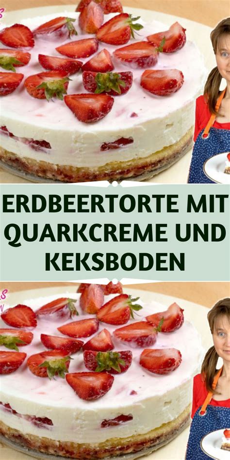Keksboden mit Quarkcreme