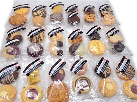 Kekse einzeln verpackt in Geschenkbox