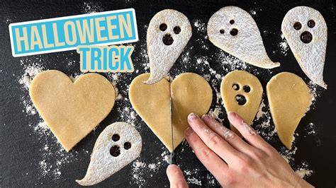 Kekse gestalten mit Gesicht - Emojis, Drachen, Halloween-Geister