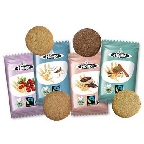Kekse in Gefrierbeutel verpackt