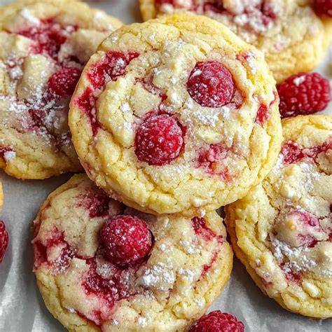 Kekse mit Himbeermarmelade auf einem Plätzchenteller