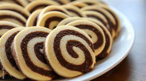 Kekse mit Schokoladefüllung
