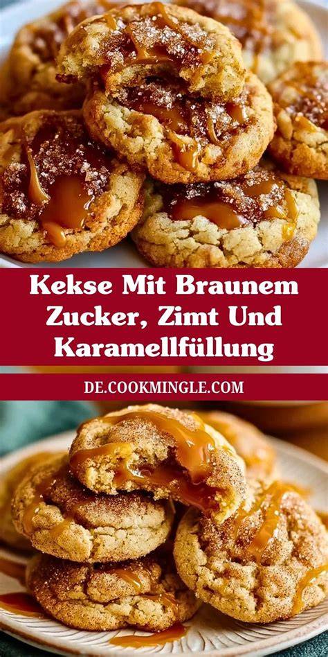 Kekse und Gebäck mit braunem Zucker