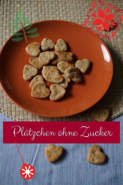Kekse und Plätzchen mit natürlichen Zuckeralternativen