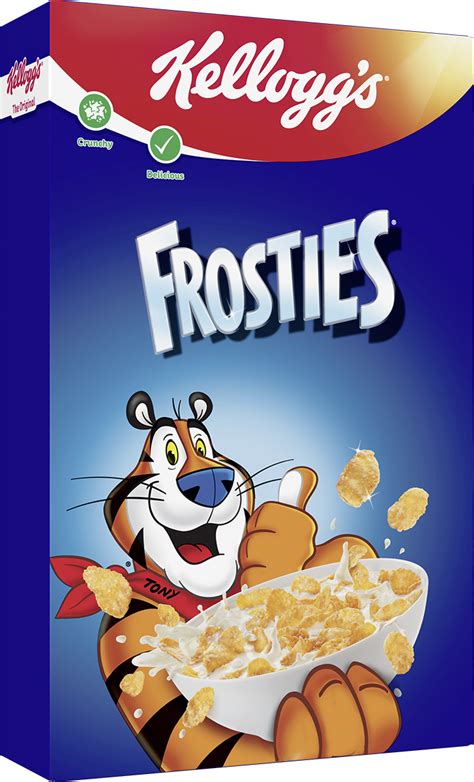 Kellogg's Verpackungsvergleich Frosties alt und neu