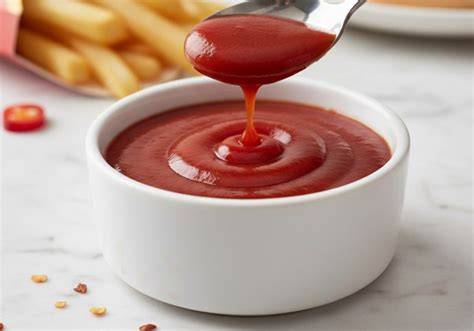 Ketchup - Verwendung zu Snacks und Gerichten