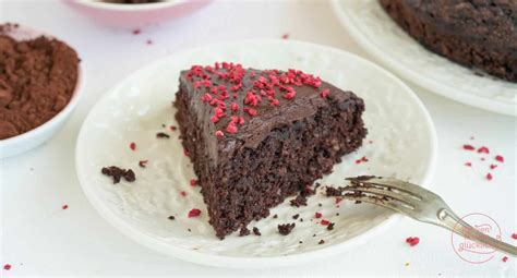 Keto Schokokuchen aufgeschnitten