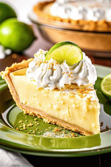 Key Lime Pie mit Baiserhaube