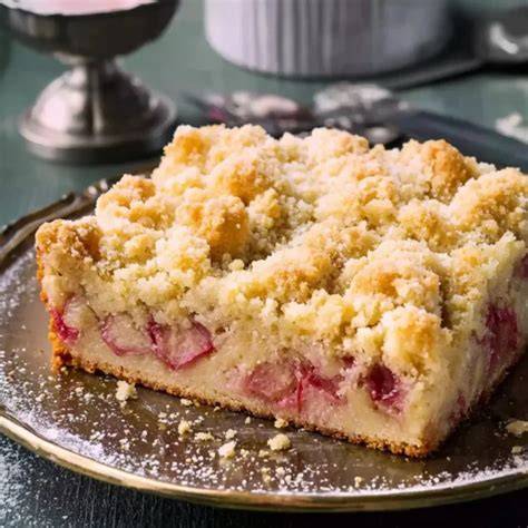 Khorasan-Zwetschenkuchen mit Butterstreuseln