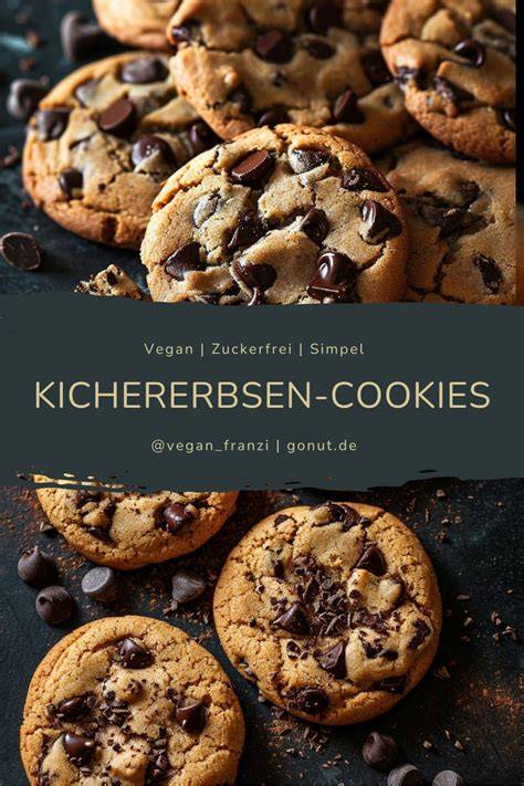 Kichererbsen und Zutaten für gesunde Kekse