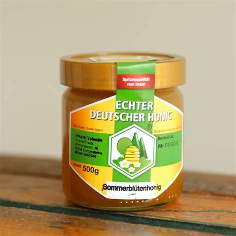 Kilometerstrecke der Bienen für ein Glas Honig