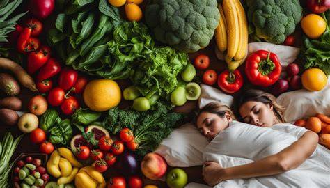 Kinder, Schlaf und Ernährung - Zusammenspiel in einer Infografik