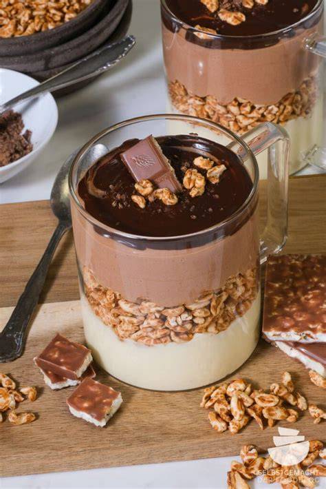 Kinder Country Bowl mit Schokopudding und Dinkelpuffs