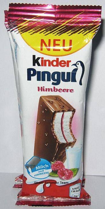 Kinder Pingui Varianten: Karamell, Coco und Himbeere Cheesecake