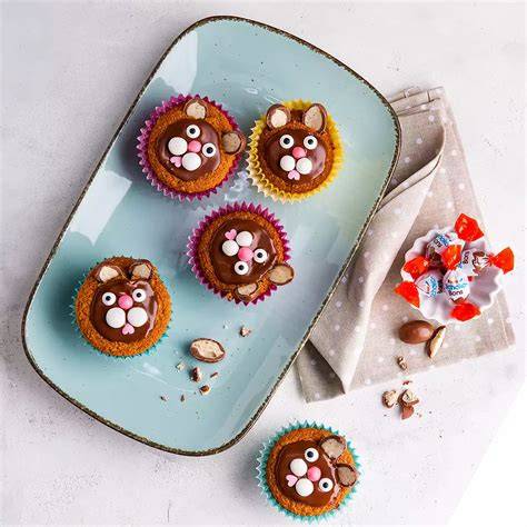 Kinder Schoko Bons Muffins mit Sahne-Topping