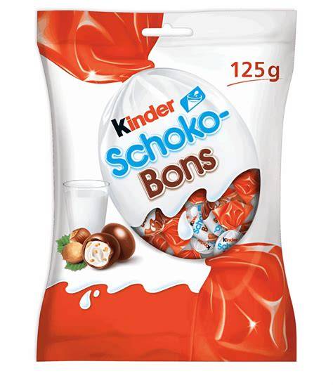 Kinder Schoko-Bons Packung und geöffnete Kugeln (Foto)