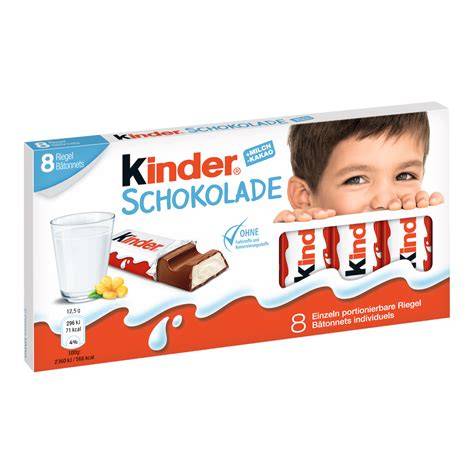 Kinder Schokolade Produkte zum Kindertag