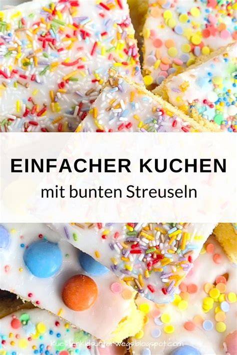 Kinder backen einfache Blechkekse mit bunten Streuseln