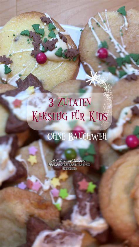 Kinder naschen Kekse