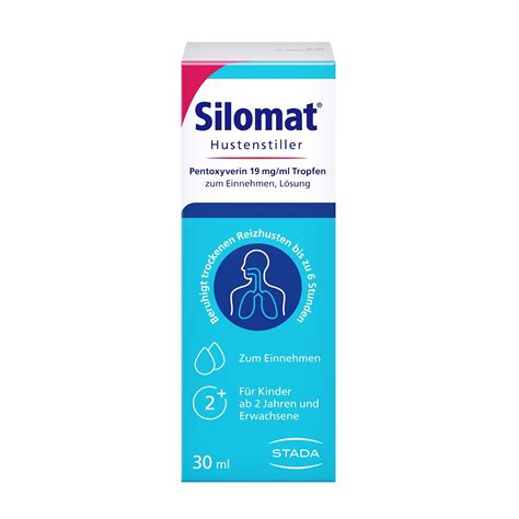 Kinder und Erwachsene - Dosierungsschema Silomat Hustenstiller