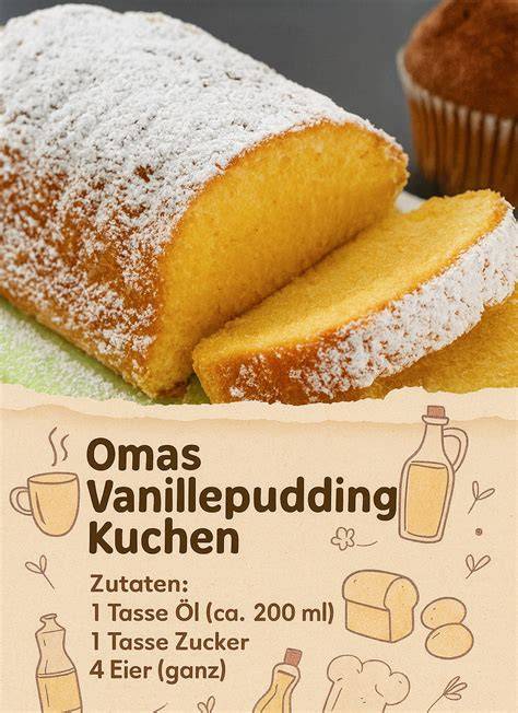 Kindheitserinnerungen in Omas Küche - Vanillepudding als Klassiker